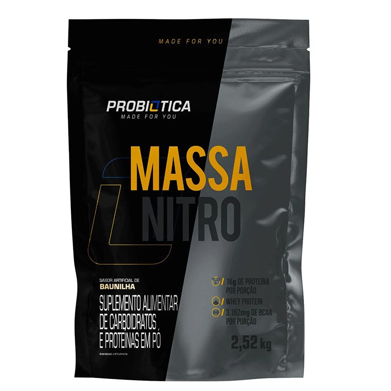 Probiotica Nitro Mass Refill 2.52Kg - Vanilla