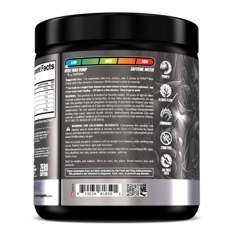 ProSupps HYDE Max Pump 20 Serving 287 G - Unflavored Best Price in Dubai
