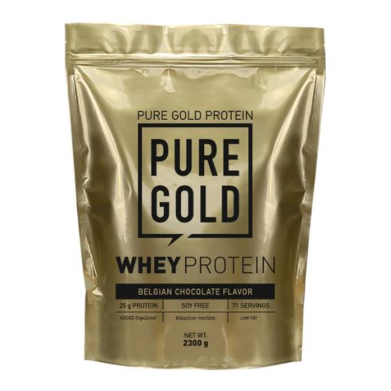 PURE GOLD WHEY PROTEIN BELGIAN CHOLCOLATE Flavour-2300 g