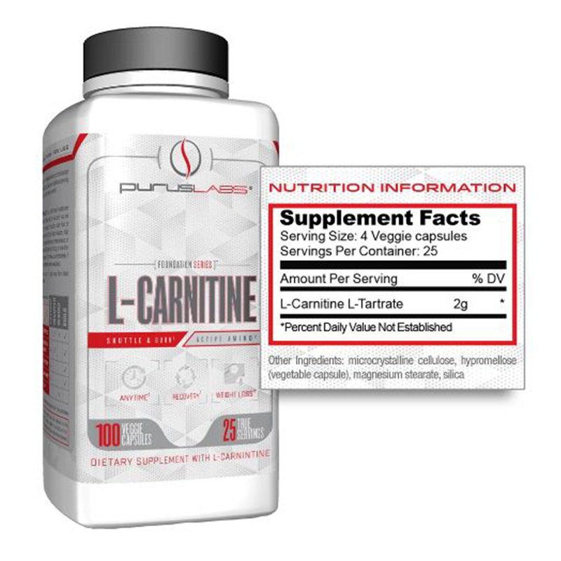 Purus Labs L- Carnitine 100 Caps Best Price in UAE