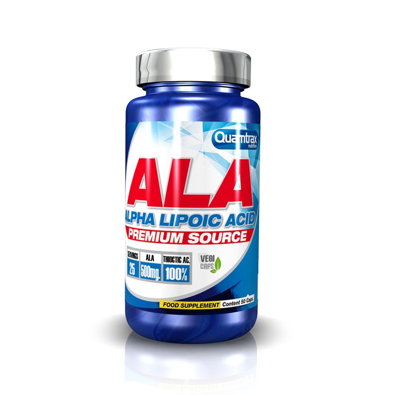 Quamtrax Alpha Lipoic Acid ALA 50 Caps