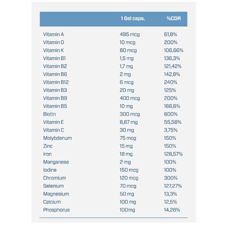 Quamtrax Multi Vitamineral 60 Caps Best Price in UAE