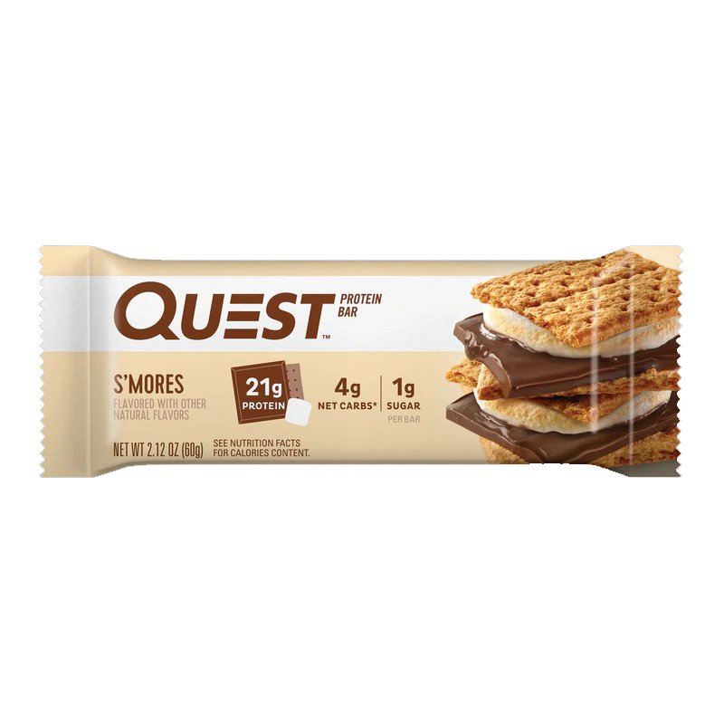 Quest Protein Bars 60 G 12 Pcs in Box - Smores Best Price in Abu Dhabi