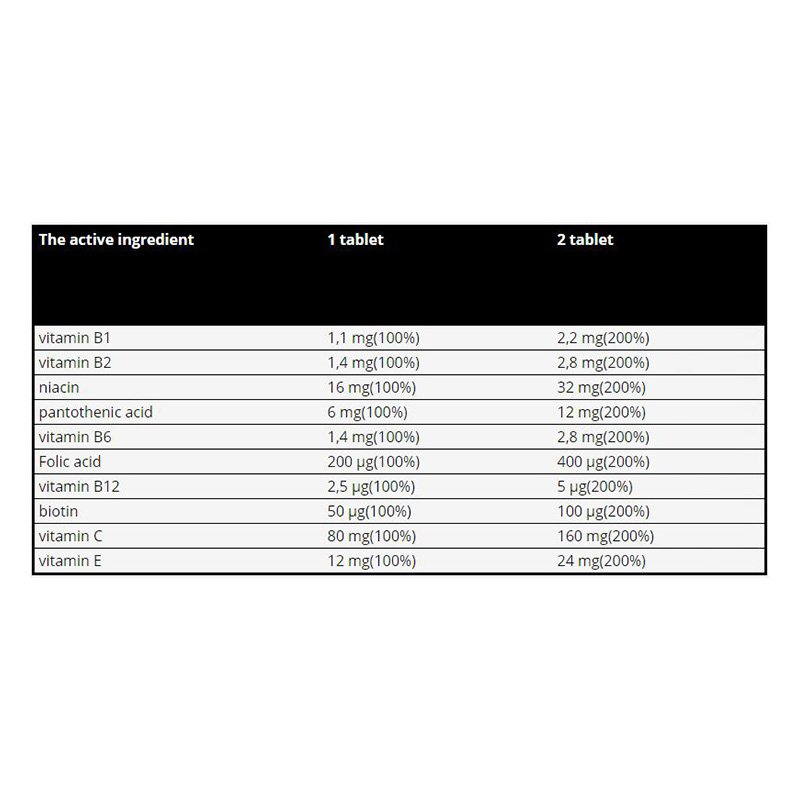 REAL Pharm Nutrition Vitamin B Complex 90 Tabs Best Price in UAE