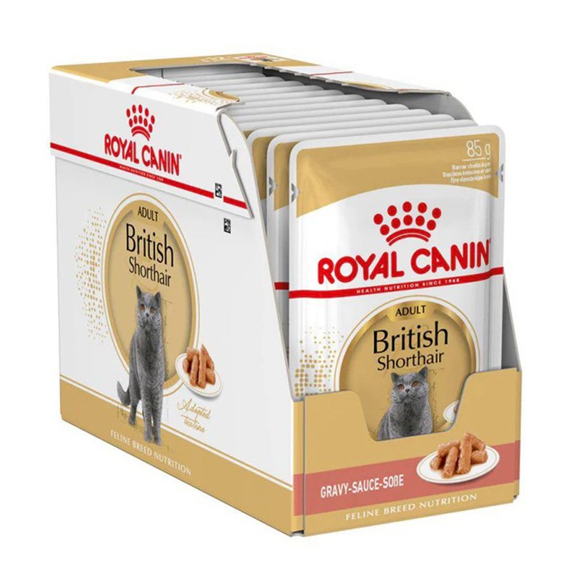 Royal Canin British Shorthair Adult Cat Food 85 g x 12