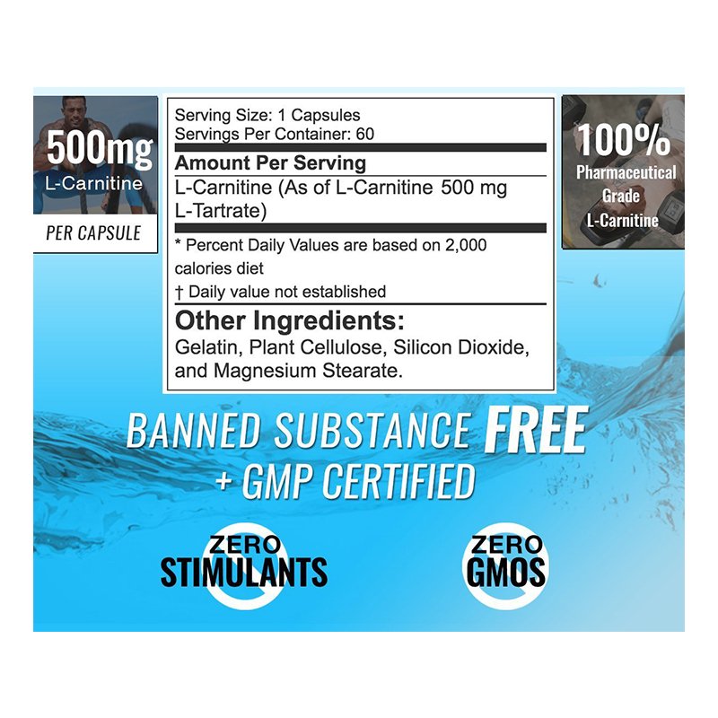 RSP L Carnitine 120 Caps Best Price in UAE
