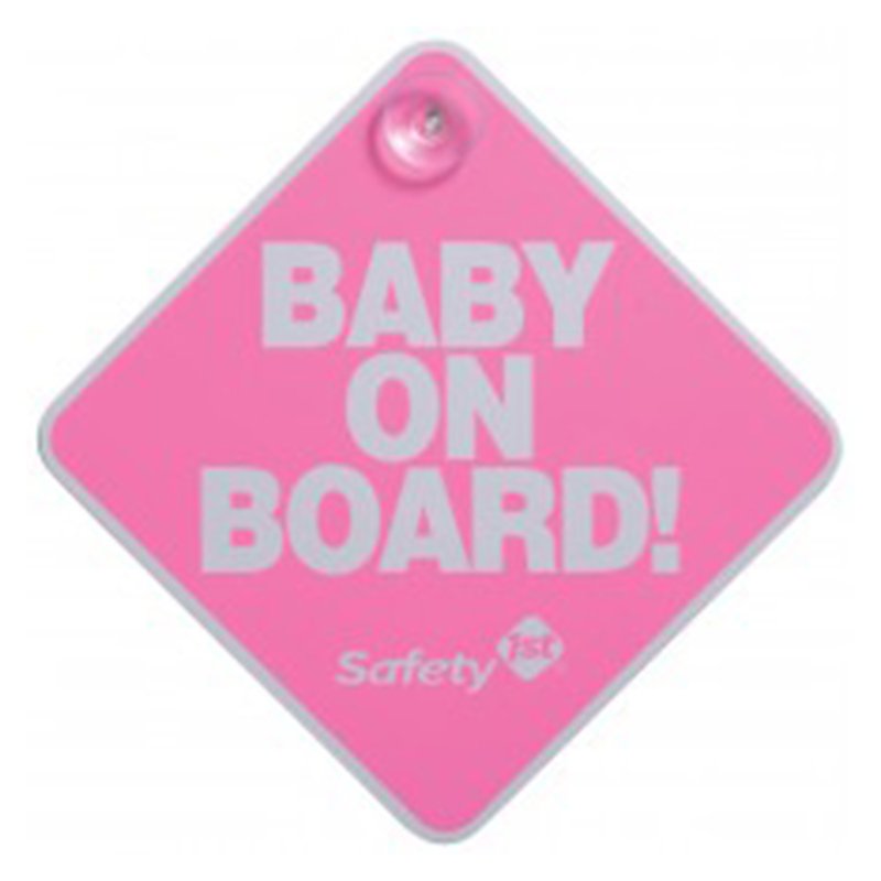 Safety 1st Baby on Board Pink/bBlue (X1) FR Best Price in UAE