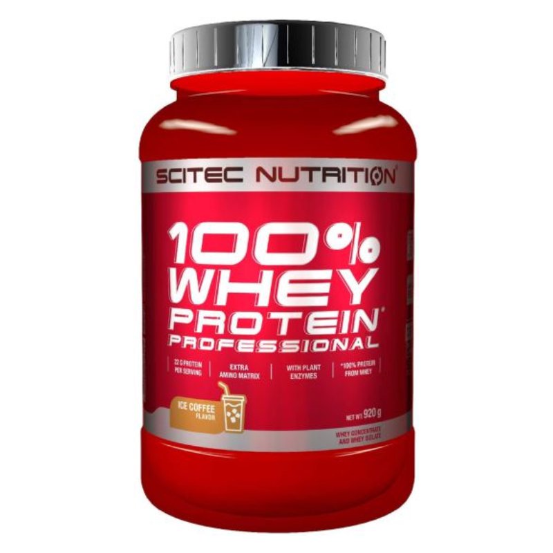Scitec Nutrition 100% Whey Protien Professional  920 G  30 Servings - Cappucino Best Price in UAE