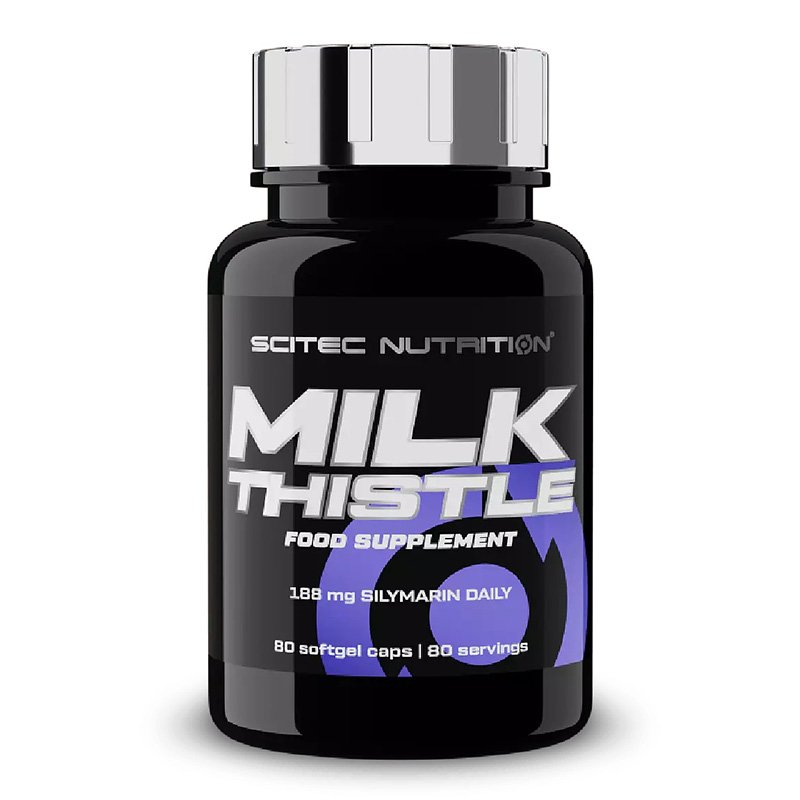 Scitec Nutrition Milk Thistle Food Supplement 80 Caps
