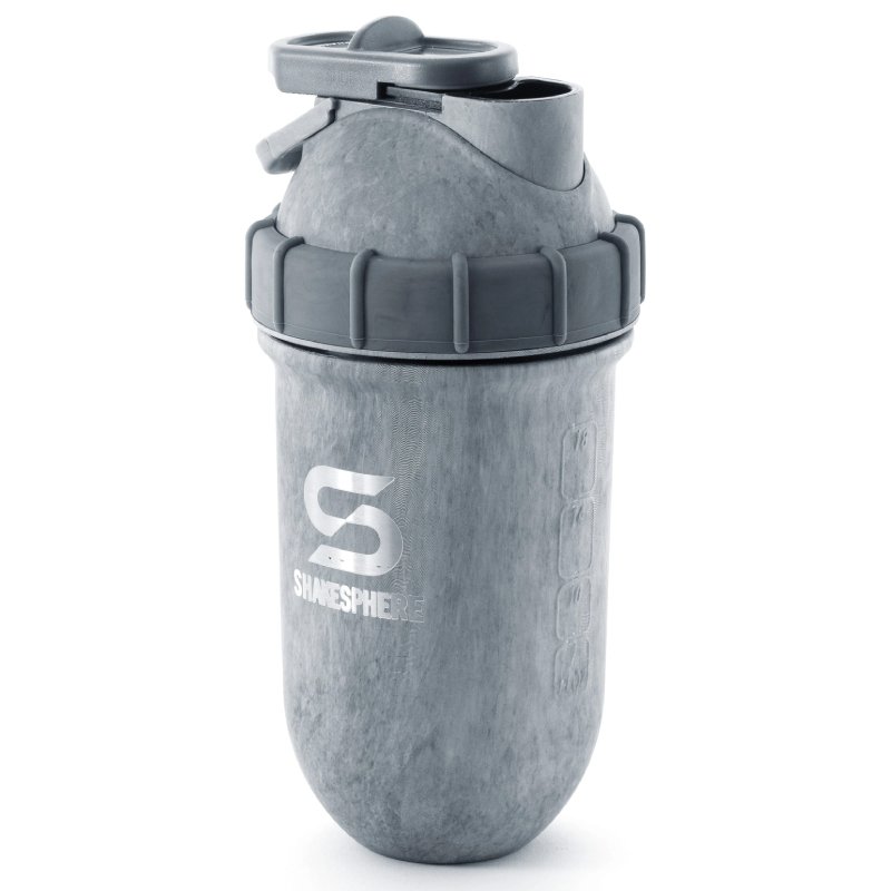 ShakeSphere Tumbler Double Wall Steel 700mls Concrete