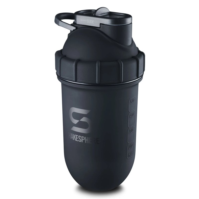 ShakeSphere Tumbler Double Wall Steel 700mls Matte Black