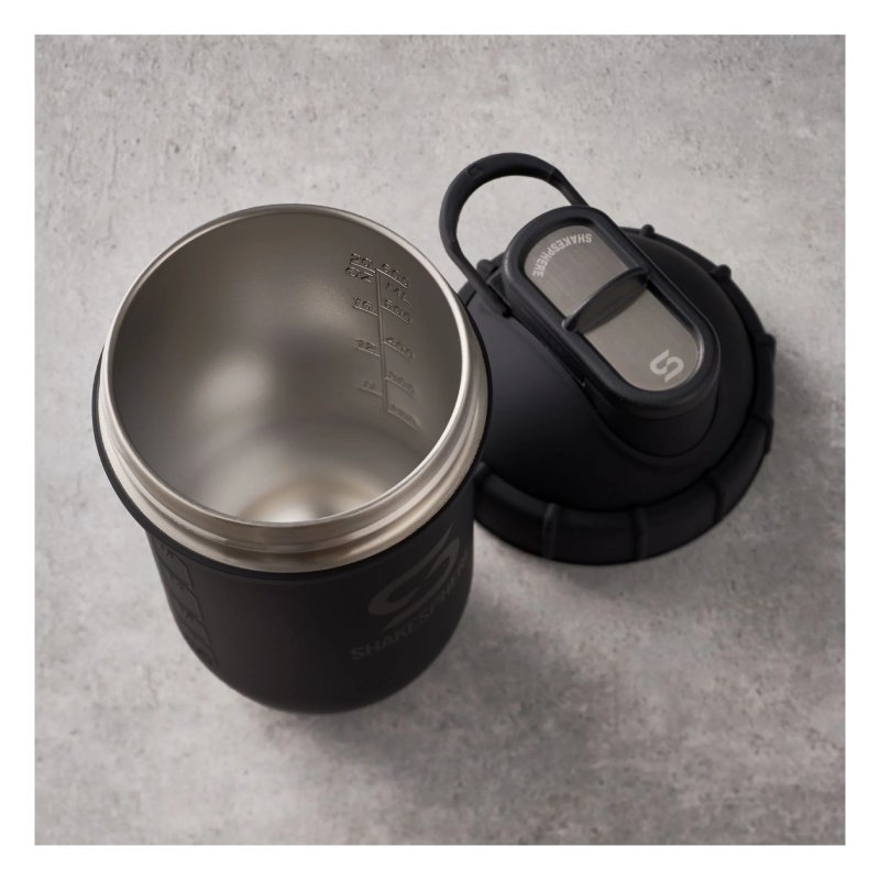 ShakeSphere Tumbler Double Wall Steel 700mls Matte Black Best Price in Dubai