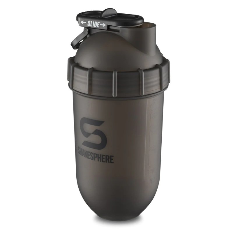 ShakeSphere Tumbler Original 700mls Frosted Black/Black Logo