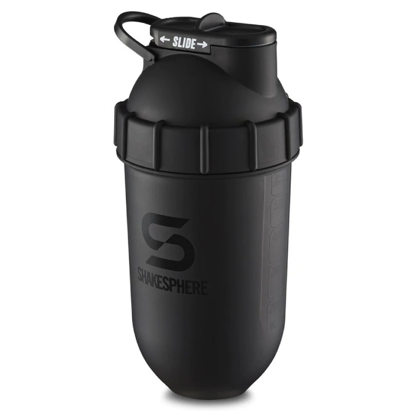 ShakeSphere Tumbler Original 700mls Matte Black/Black Logo