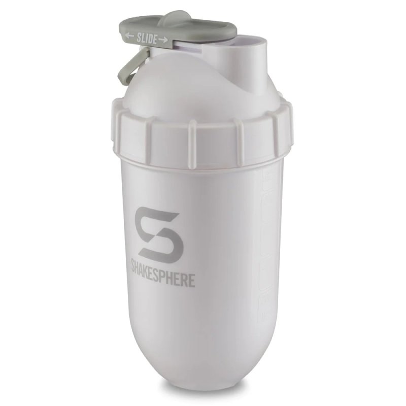 ShakeSphere Tumbler Original 700mls Pearl White/Grey Logo