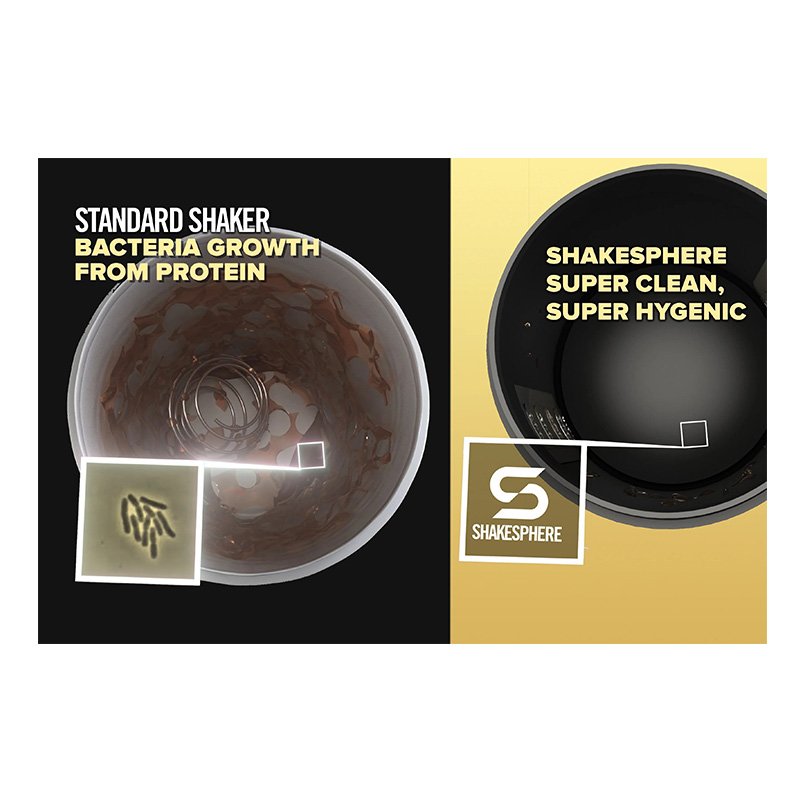 ShakeSphere Tumbler Tritan Clear Black Best Pricce in Al Ain