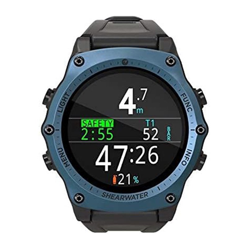 Shearwater Dive Computer Teric Blue Bezel Watch Best Price in Dubai