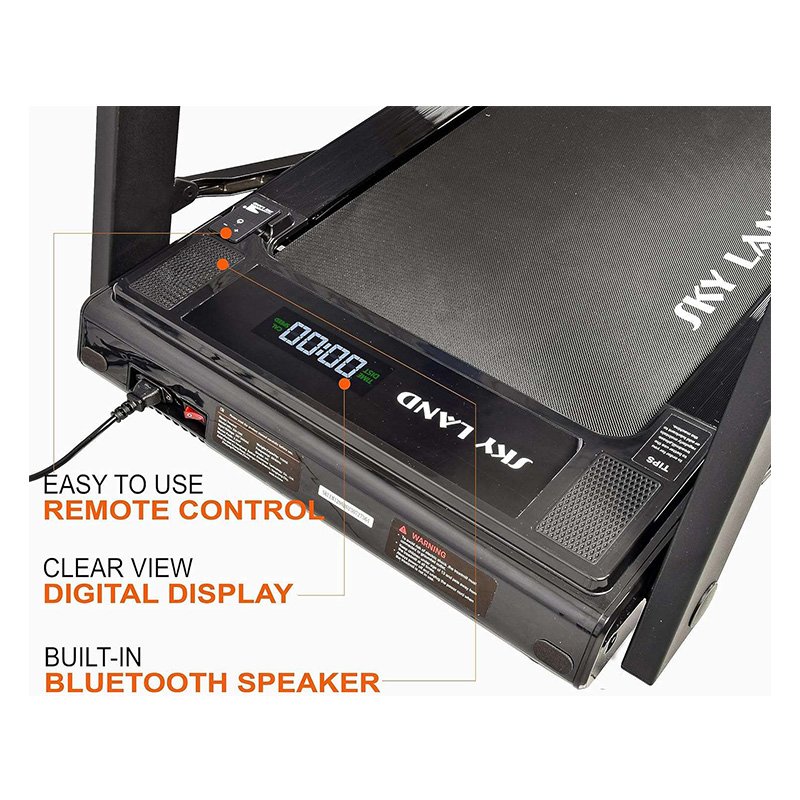 Sky Land Fitness Sleek 3 in 1 Treadmill Black Best Price in Al Ain