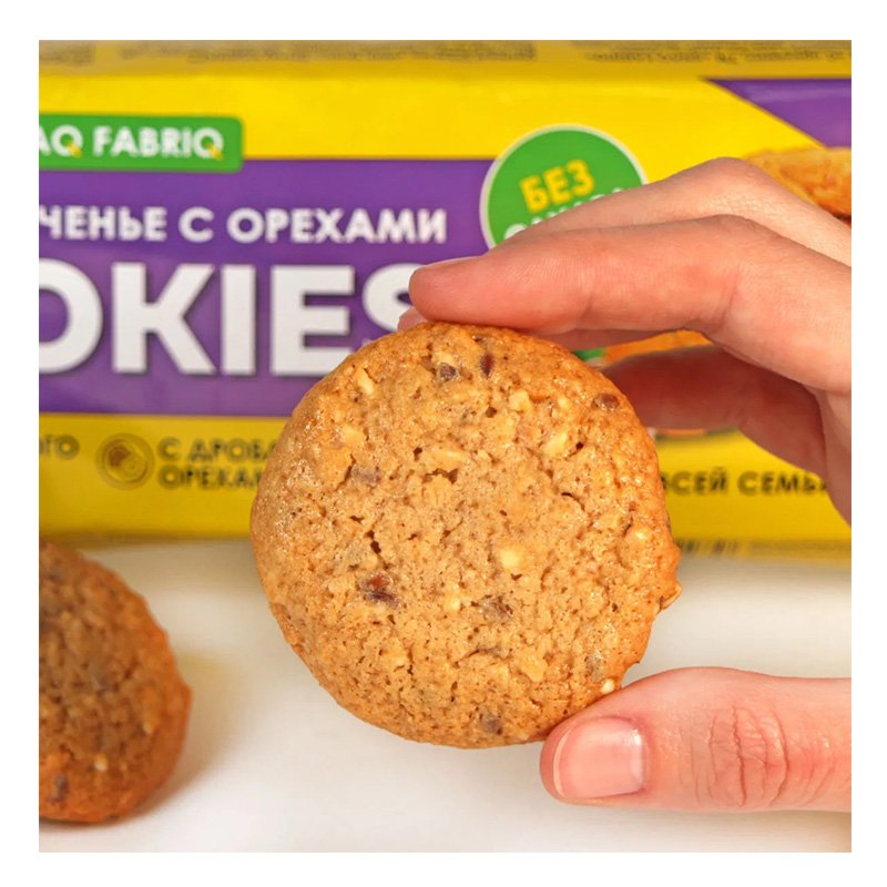 Snaq Fabric Oatmeal Cookies Hazelnut 180 g x 9 in Box Best Price in AbuDhabi