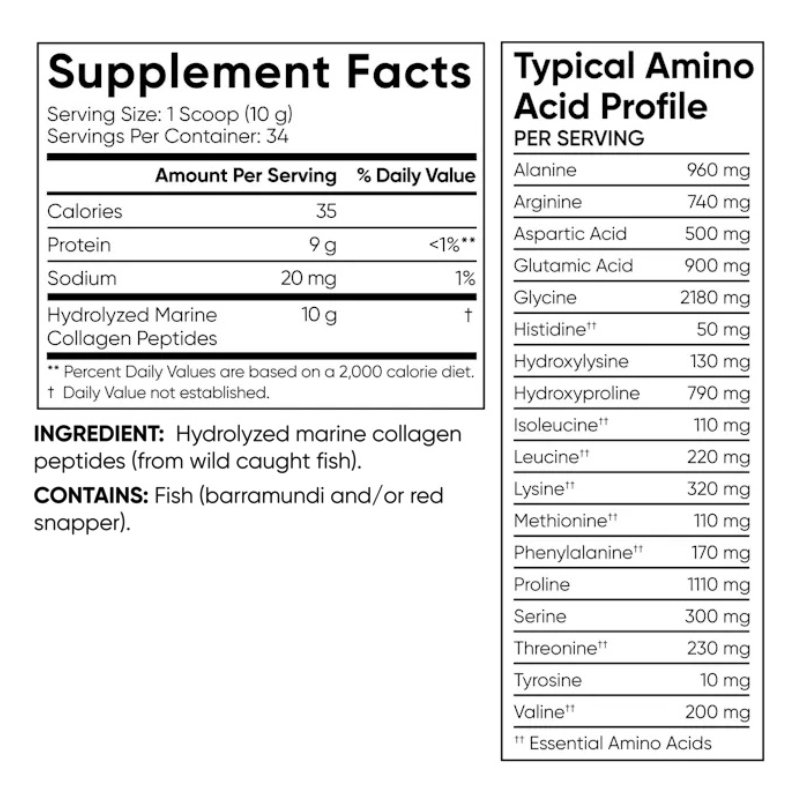 Sports Research Marine Collagen Peptides 34 Servings Best Price in Abu Dhabi