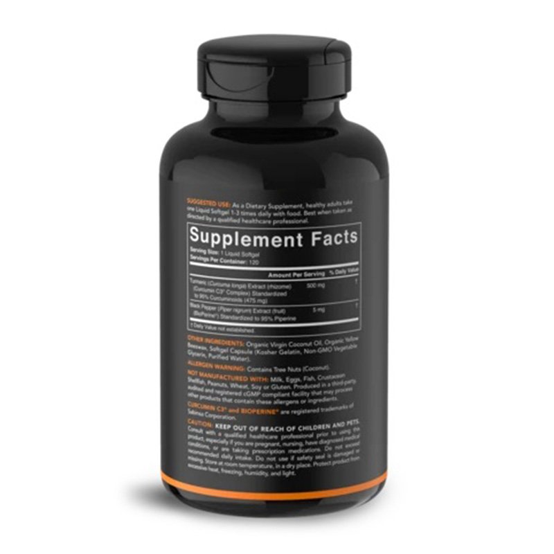 Sports Research Turmeric Curcumin C3 Complex 500mg 120 softgels Best Price in Abudhabi