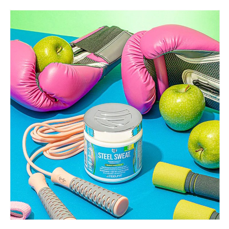 Steel Fit Steel Sweat Thermogenic Pre-Workout 150 G - Lawa Lemon Lime Best Price in Dubai