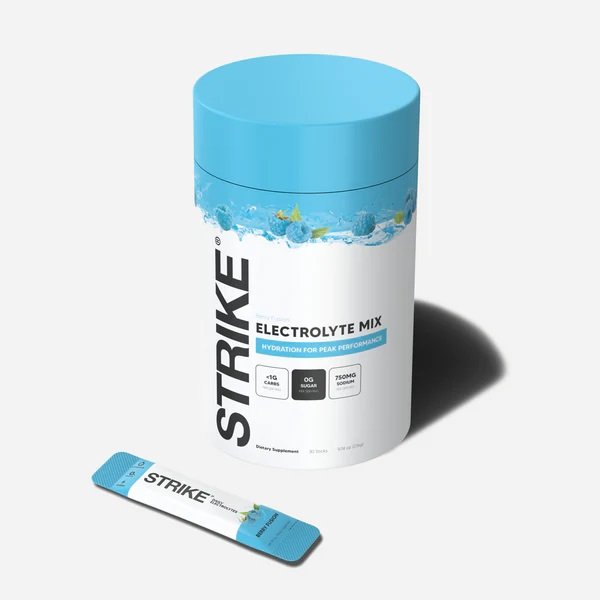 Strike Electrolytes Mix 1 Tub - Berry Fusion Best Price in UAE