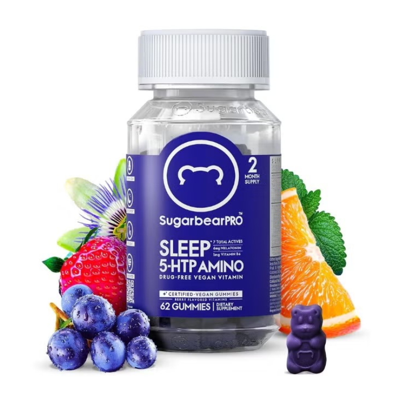 Sugarbear PRO Sleep Vitamin Gummies - 2 Months Supply 62 Gummies