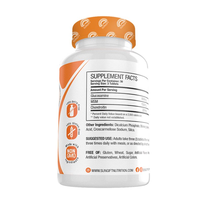 Sungift Nutrition Glucomove 1500Mg 90 Tabs Best Price in Dubai