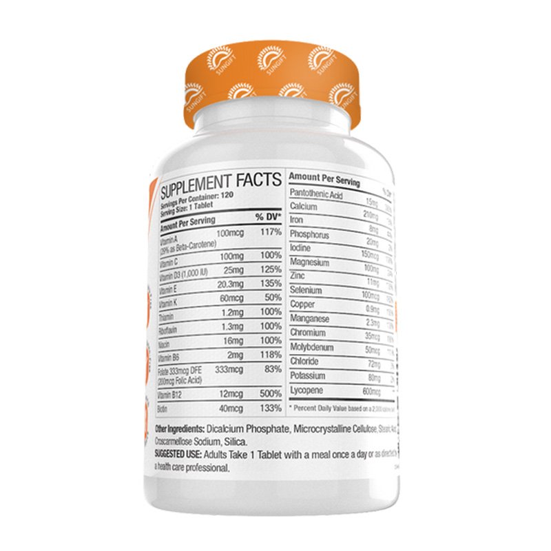 Sungift Nutrition Multivitamin 120 Tabs Best Price in Abu Dhabi