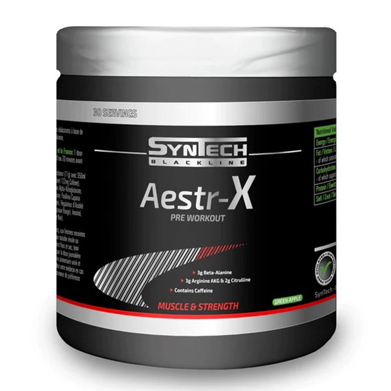 Syntech Aestr-X Pre Workout 330 G - Green Apple
