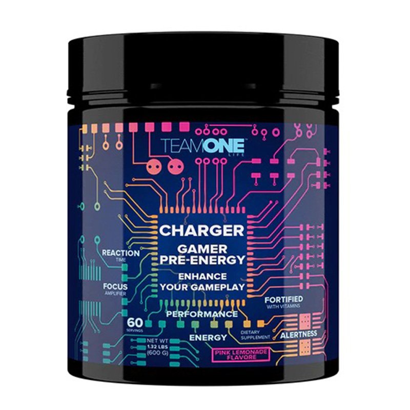 Team One Life Charger Pre Gamer 600g - Pink Lemonade