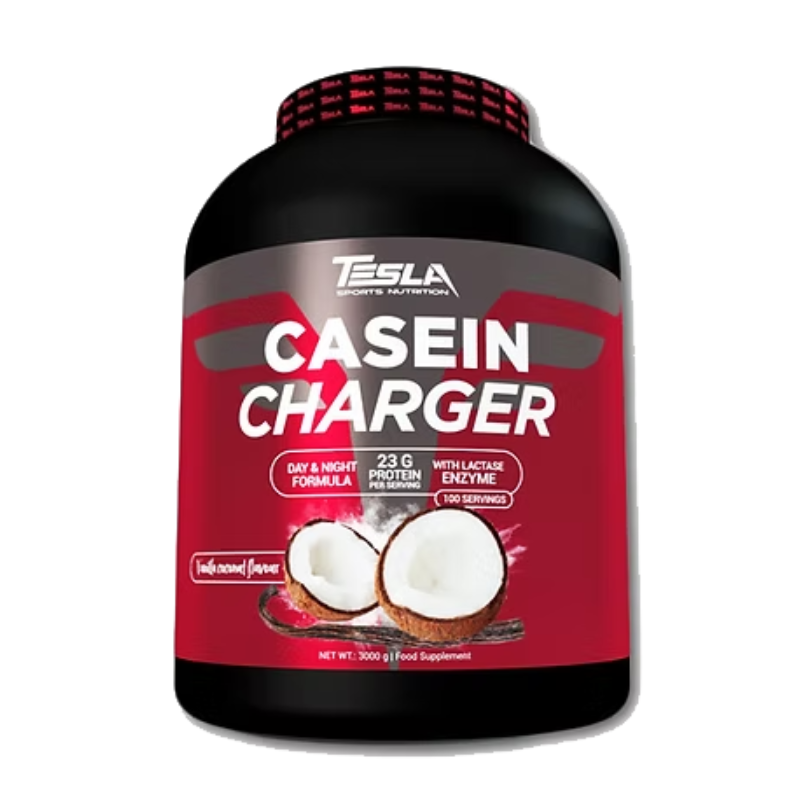 Tesla Nutrition Casein Charger 3 Kg - Vanilla Coconut