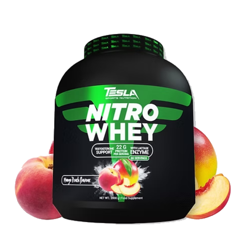 Tesla Nutrition Nitro Whey 2 Kg - Mango Peach