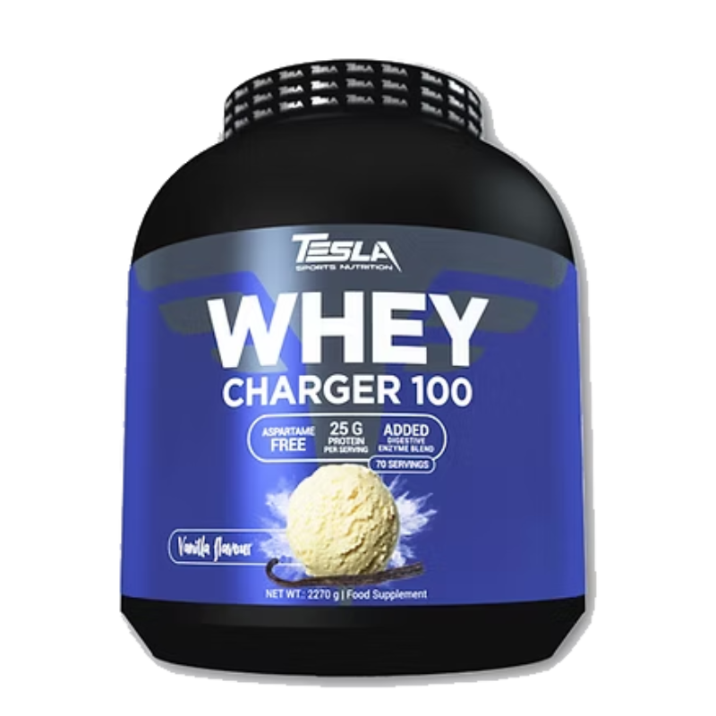 Tesla Nutrition Whey Charger 5 Kg - Vanilla