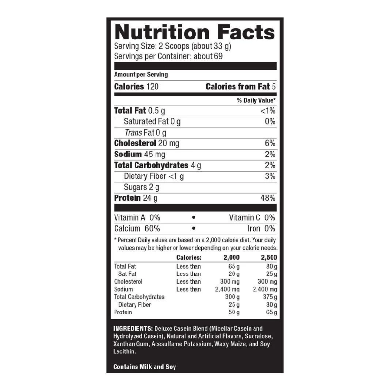 Ultimate Nutrition Prostar 100% Casein Protein 2 lbs -  Vanilla Creme Best Price in Dubai