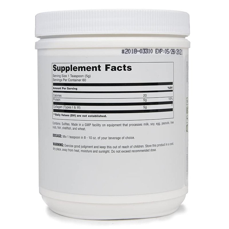 Universal Nutrition Collagen Unflavored 300 Grams Best Price in Sharjah