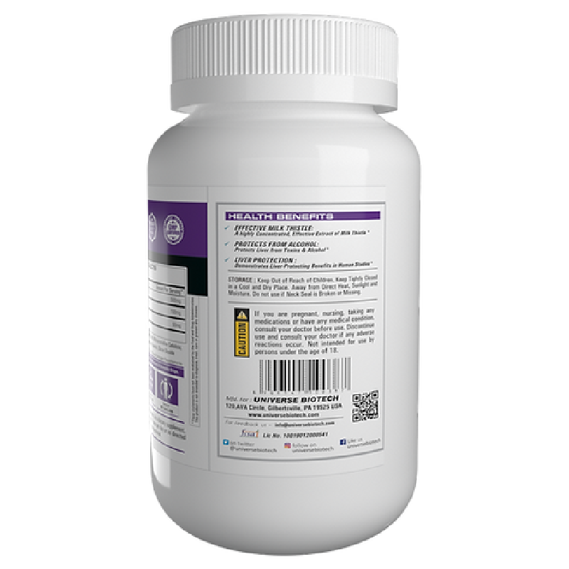 Universe Biotech Silymarin 90 Caps Best Price in UAE