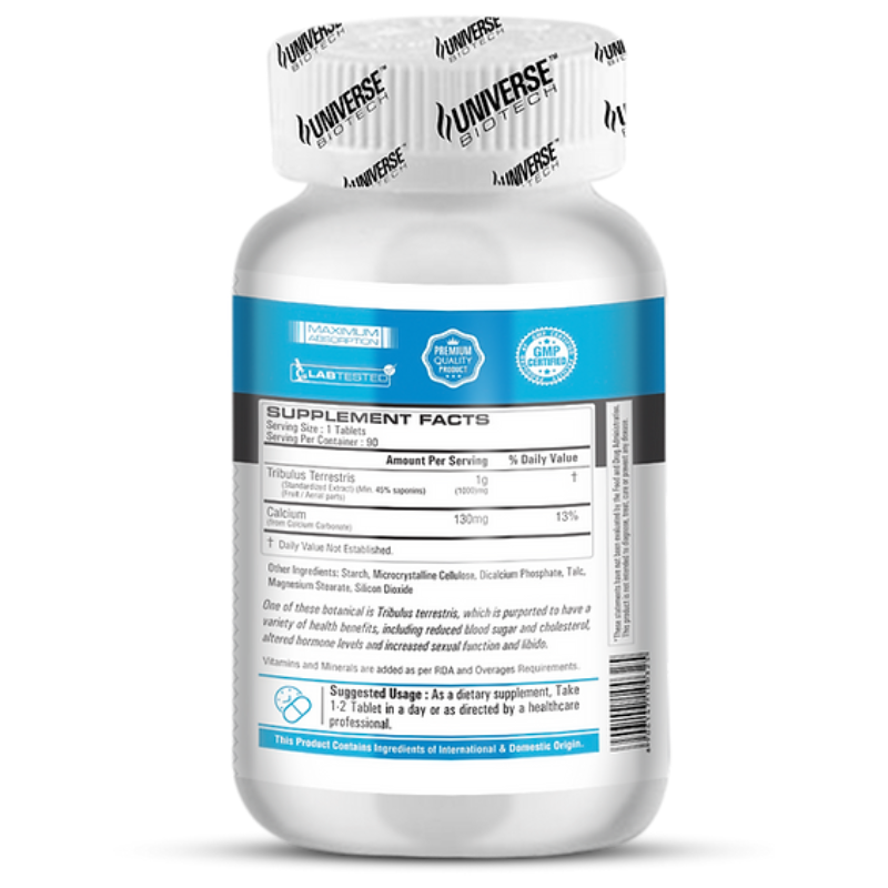 Universe Biotech Tribulus 90 Tabs Best Price in UAE