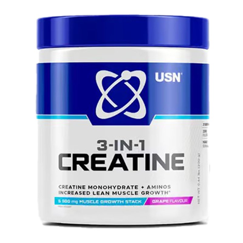 USN 3 in 1 Creatine 200 G - Grape