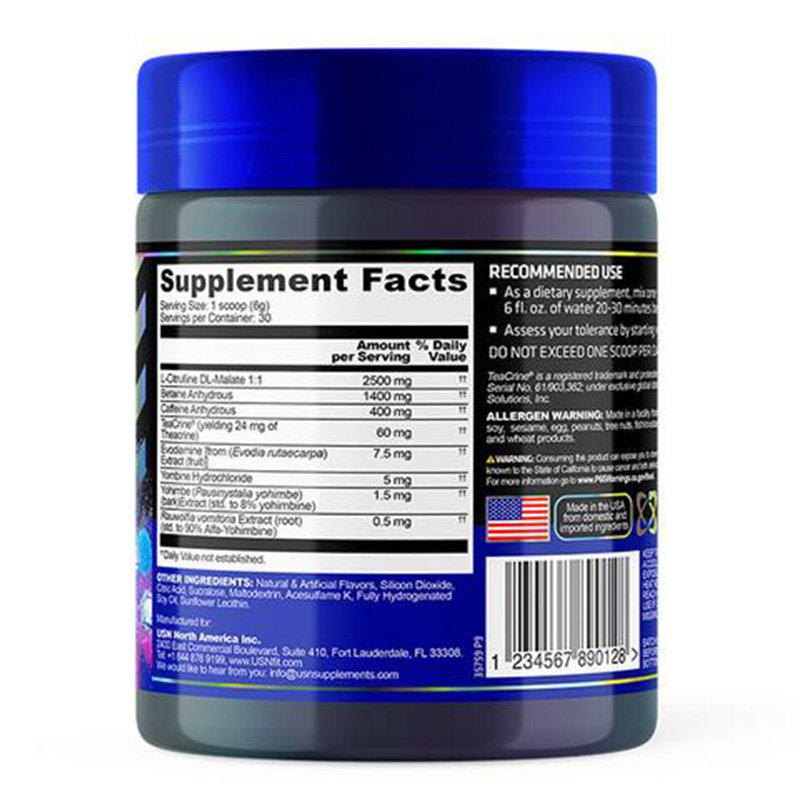 USN 3XT Max Energy 30Serv Pineapple Mango Best Price in AbuDhabi