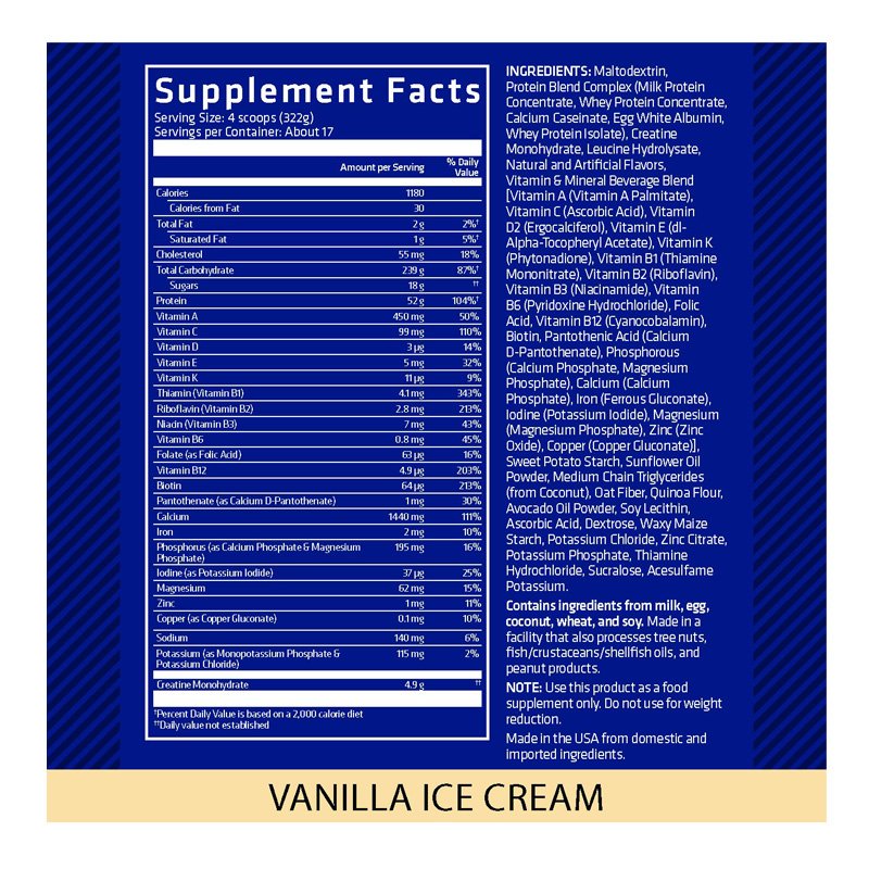 USN Anabolic All In One Mass Gainer 12 Lbs Best Price in UAE