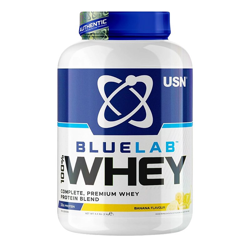 USN Blue Lab 100% Whey Protein 2 Kg - Banana
