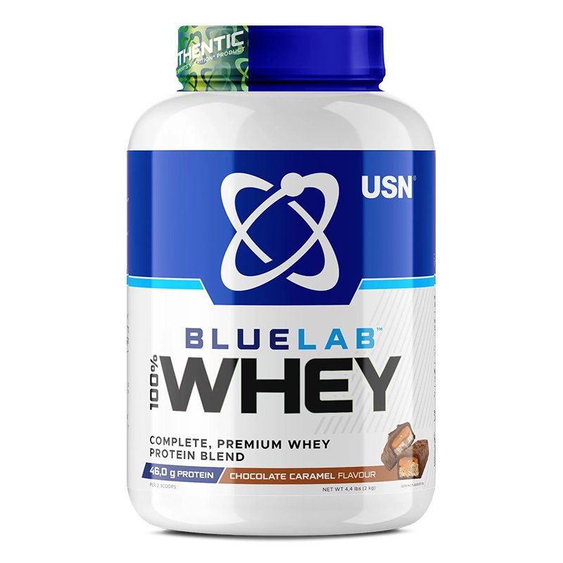 USN Blue Lab 100% Whey Protein 2 Kg - Caramel Chocolate Best Price in UAE