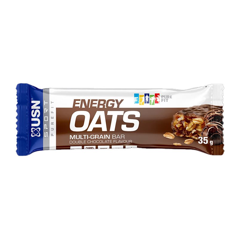 USN Energy Oats Multi Grain Bar 20 x35 G - Double Chocolate