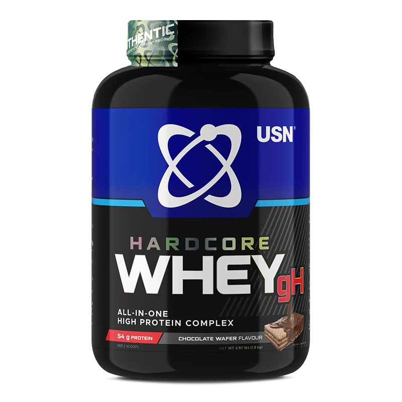 USN Hardcore Whey 1.8 Kg - Chocolate Waffle