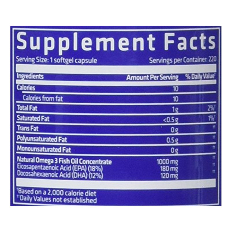 USN Omega Fish Oil 220 Servings Best Price in UAE