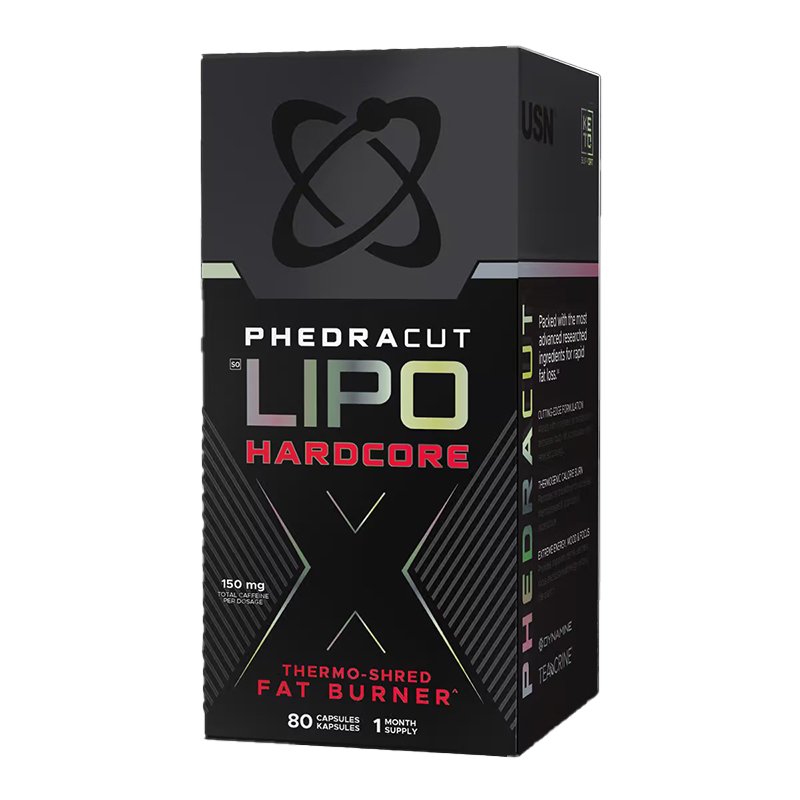 USN Phedra Cut Extreme Fat Burner Lipo X Hardcore 80 Capsule