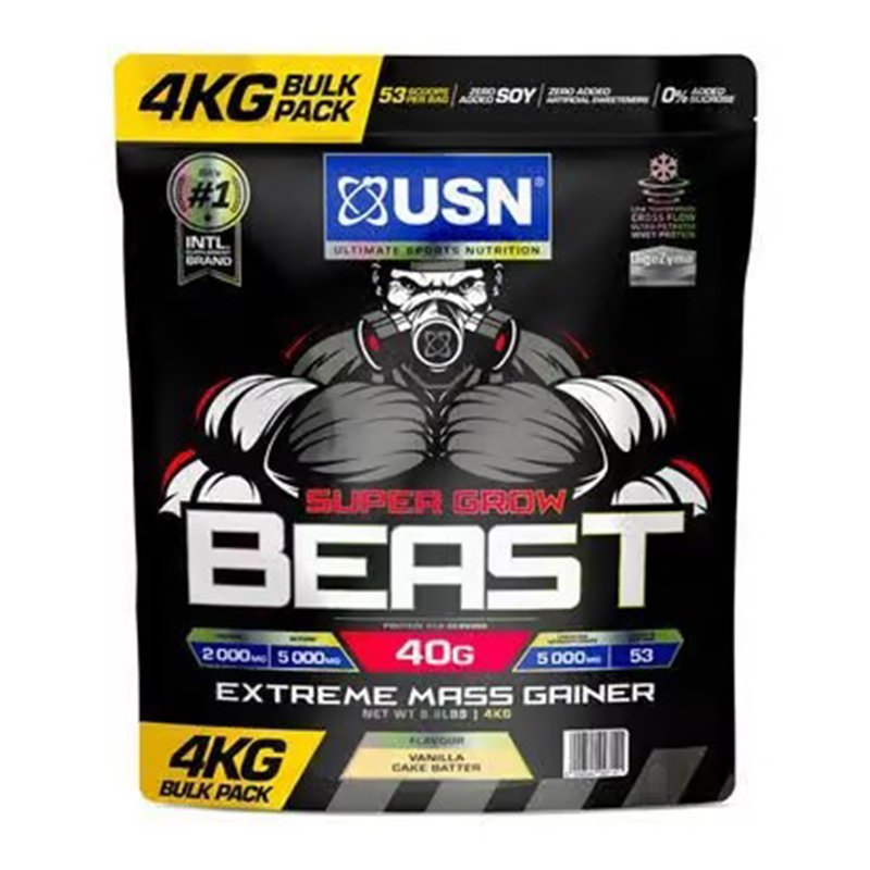 USN Super Grow Beast 4 Kg - Vanilla Best Price in UAE