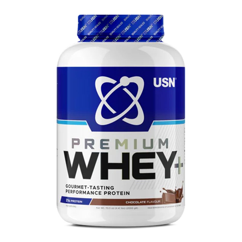USN Whey Plus Permium Protein Powder 2 kg - Chocolate